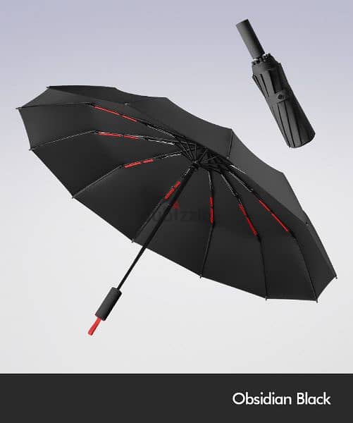 top quality automatic windproof umbrella 48k bones شمسية شماسي 10
