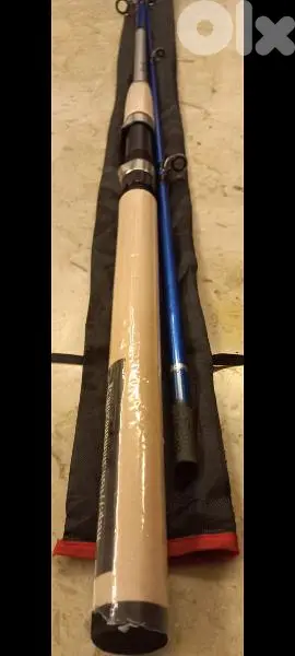 ١. ٨٠ سم مستعملة مرة واحدة فقط ماركة shimano full carbon