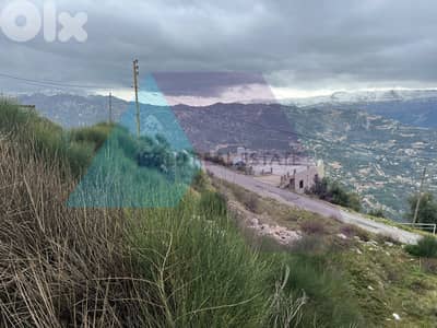 A 810 m2 land having an open mountain view for sale in Aanaya/Jbeil