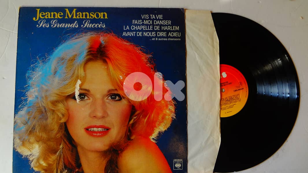 Jeane Manson - Les grands succes vinyl 0