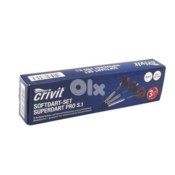 crivit set of 3 darts. pro s. 01 0