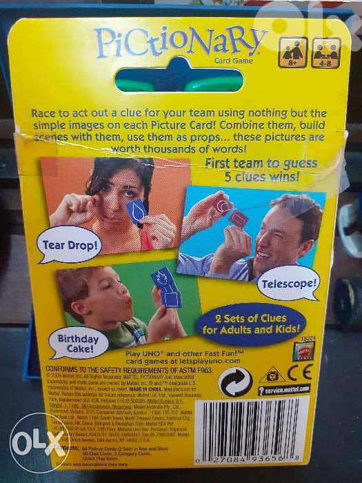 Pictionary card game 3