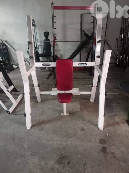 American military shoulder press Dual stand 03027072 GEO SPORT 0