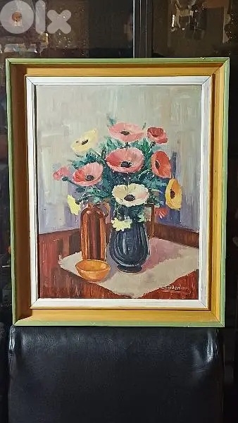 لوحة رسم زيتي اوروبية