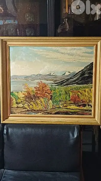 لوحة رسم زيتي اوروبية