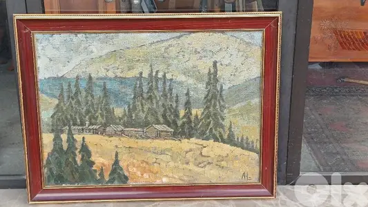 لوحة رسم زيتي اوروبية