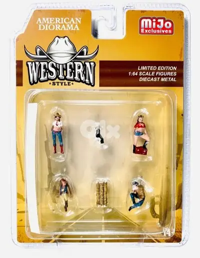 Diorama figure diecast models 1;64.