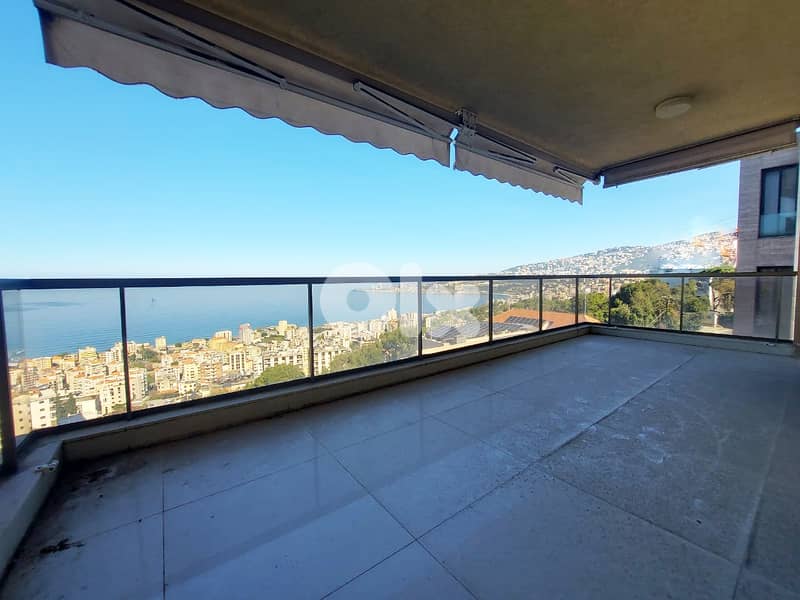 270 SQM Apartment in Haret Sakher, Keserwan with Sea & Mountain View 0