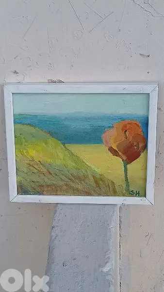 لوحة رسم زيتي