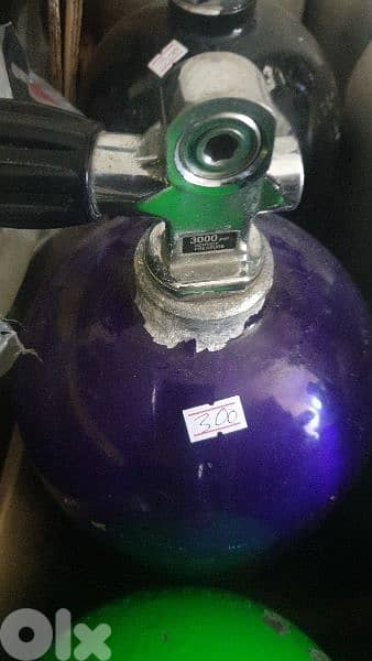 pcp and dive tank 4
