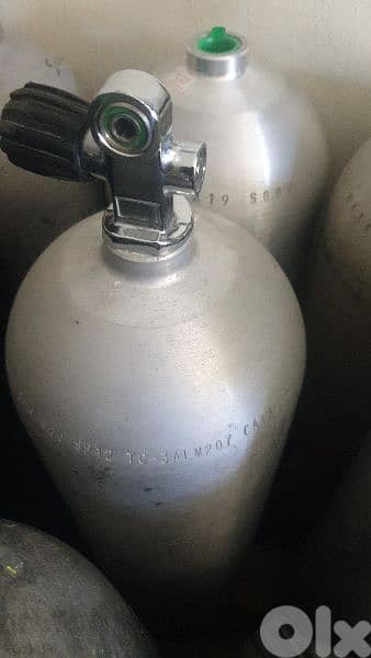 pcp and dive tank 8