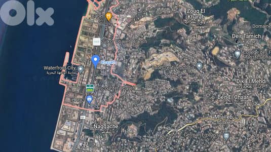 A 531 m2 land for sale in Dbaye - ارض للبيع في ضبية
