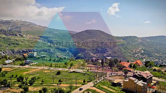 Beautiful 100m2 House on 1316 m2 land+mountain view for sale in Faraya
