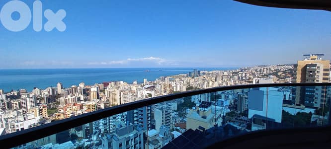 Apartment with sea view in Jal el Dib for Saleشقة مطلة على البحر