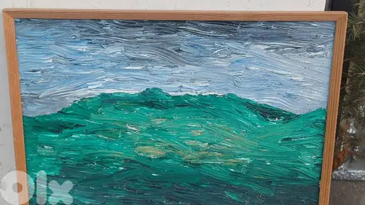 لوحة رسم زيتي