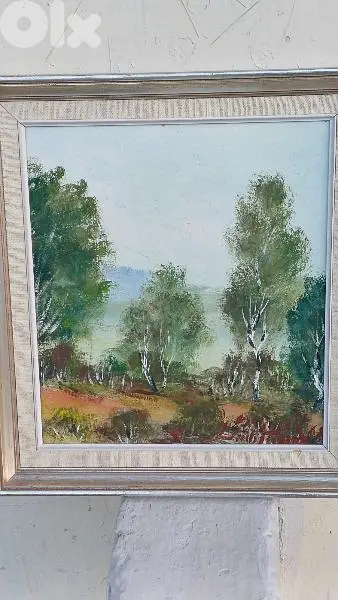 لوحة رسم زيتي اوروبية