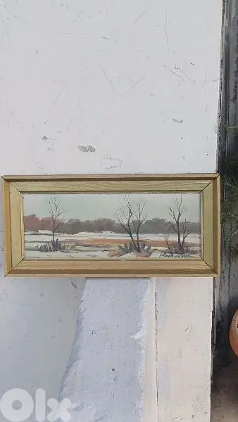 لوحة رسم زيتي اوروبية