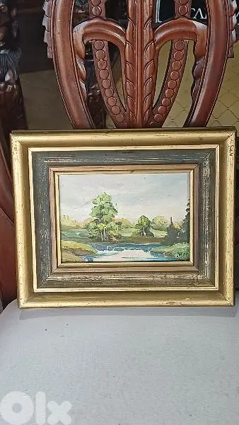 لوحة رسم زيتي اوروبية