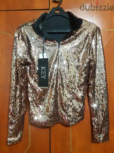 Gold Top Paillette