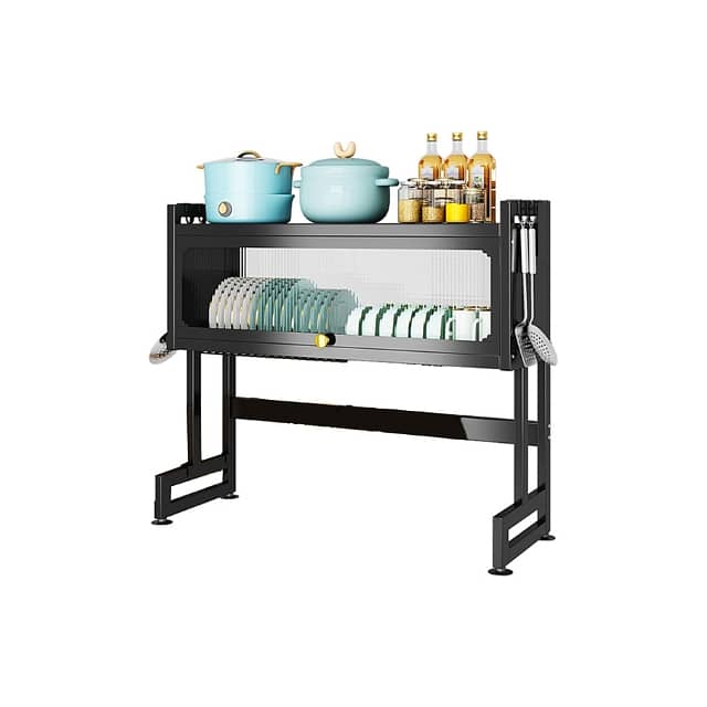 2-Layer Stainless Steel Dish Drying Rack 4
