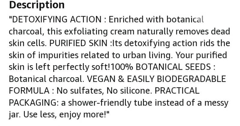 yves Rochet exfolating body 150ml 5