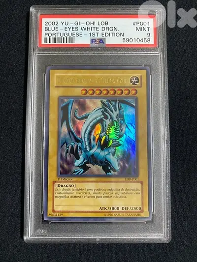 Yu-Gi-Oh! Blue Eyes White Dragon LDB Ultra Rare 1st Ed. PSA 9 Yugioh