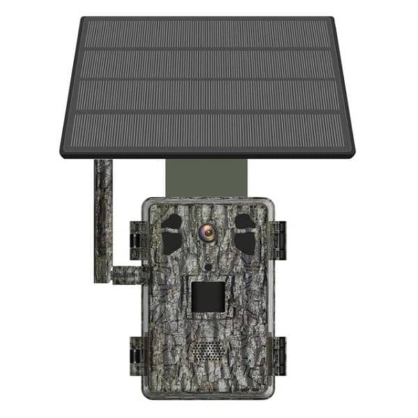 Hunting Camera 4g With Solar Panel and Batteries 0