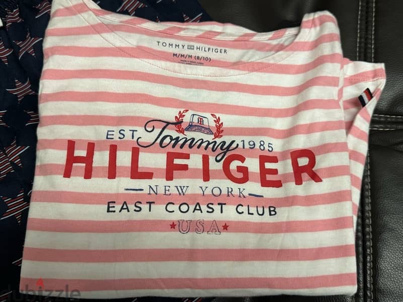 tommyw brand; set for kids girl, pyjamas; size 8-10 years 2