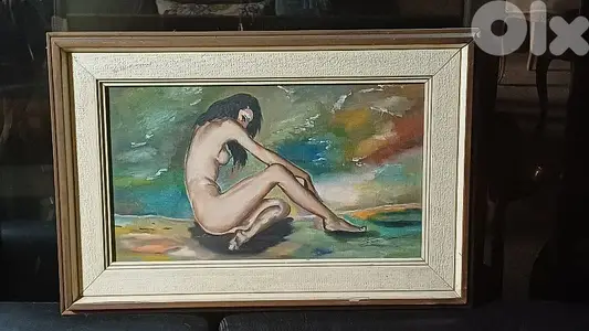 لوحة رسم زيتي اوروبية