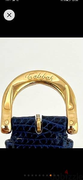 Vintage Tabbah Premiere Gold Plated Ladies Watch Original Box, Pouch & 5