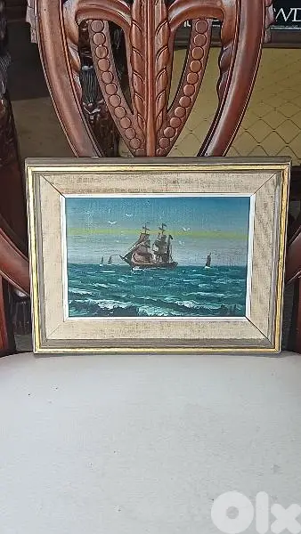 لوحة رسم زيتي