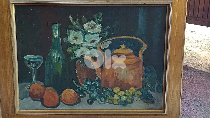 لوحة رسم زيتي 8