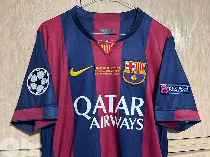Barcelona Messi historical nike kit the final berlin 2015 9