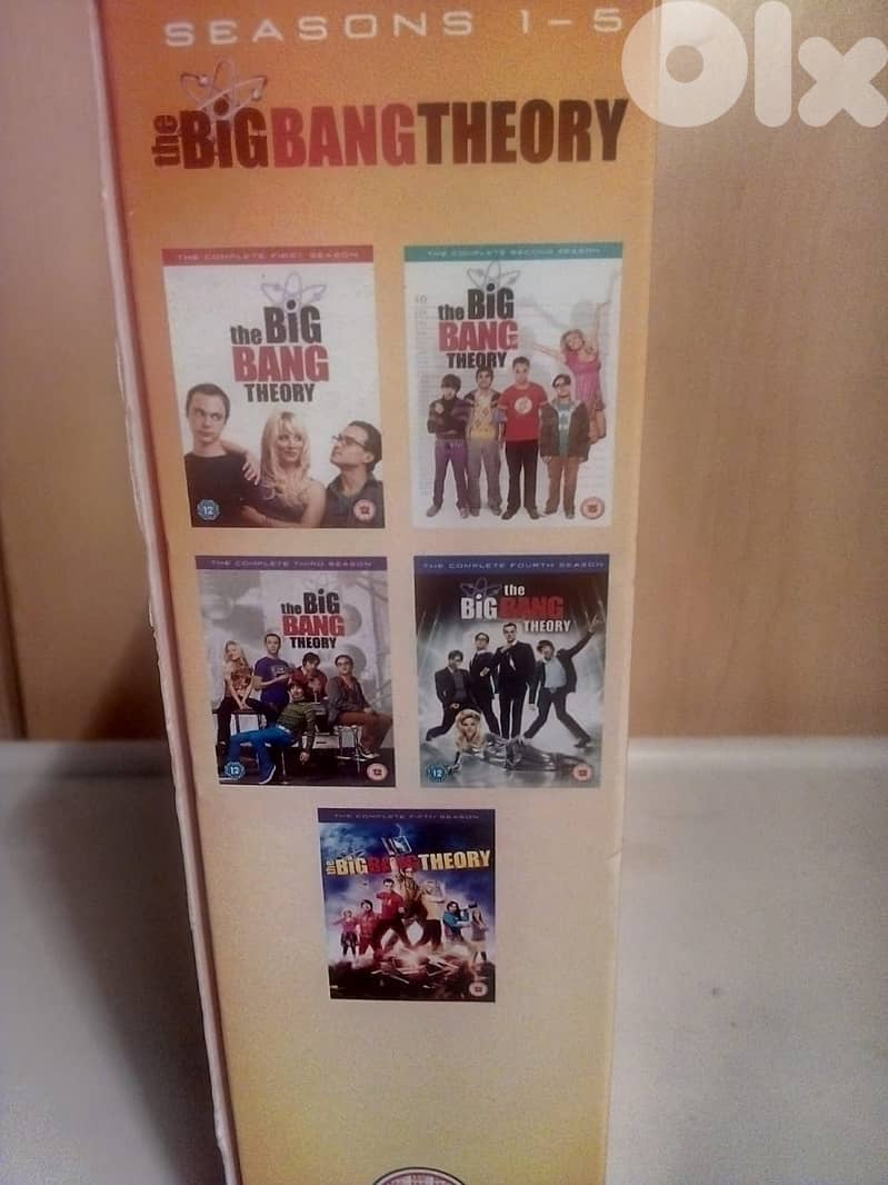 big bang theory seasons 1 to 5 box set 1