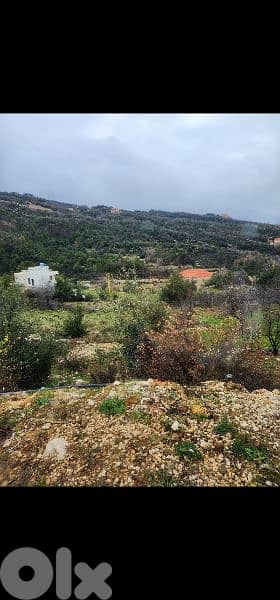 land for sale in mechmech . أرض للبيع في مشمش جبيل