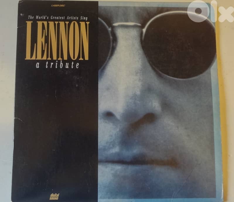 A tribute to John Lenon by the The World's Greatest Artists Laserdisc 0