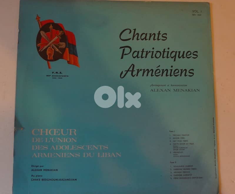 Chants patriotiques Armeniens - Choeur de l union des adolescents Arme 0