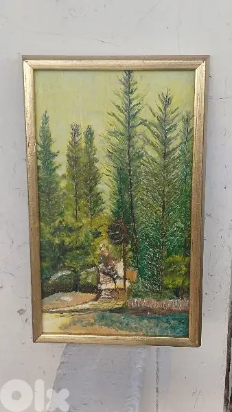 لوحة رسم زيتي
