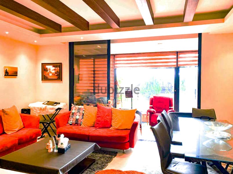 160 SQM High-End SEMI FURNISHED Apartment in Douar with Mountain View 0