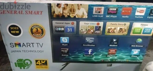 TV 70 inch smart 4k