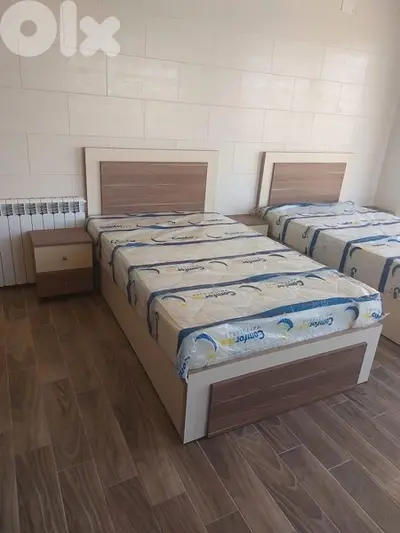 تخت مفردونص مع فرشة جديدة بافضل الاسعار من المعمل