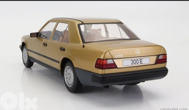 Mercedes (W124) 300E diecast car model 1;18. 2