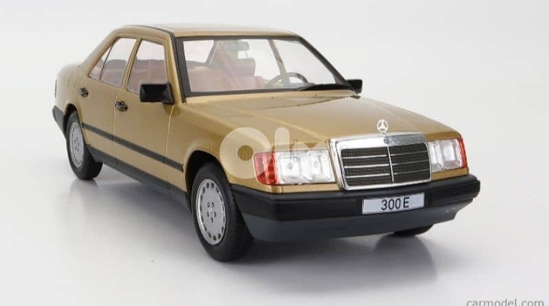 Mercedes (W124) 300E diecast car model 1;18. 3