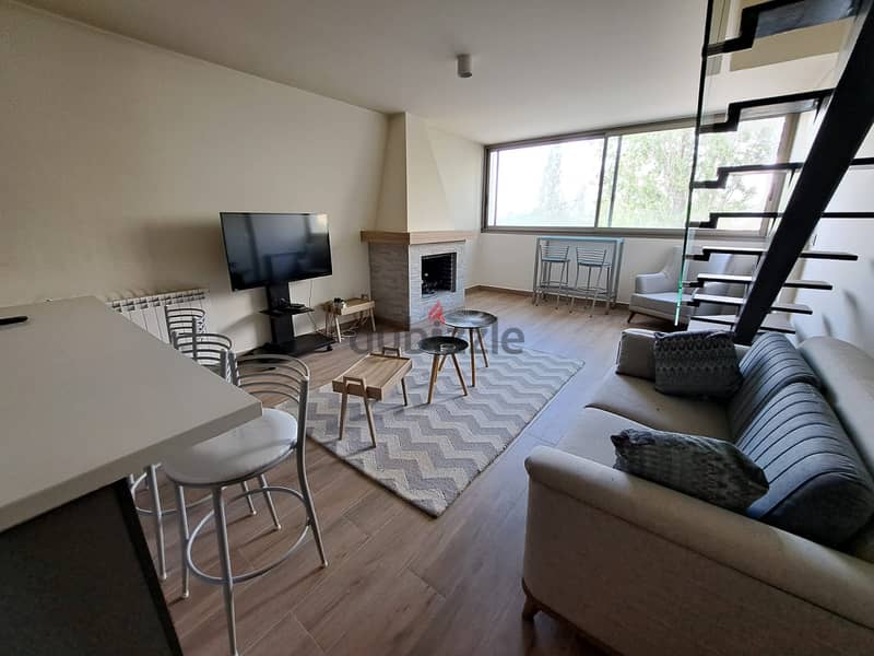 Duplex Furnished Chalet For Sale In Faraya 9
