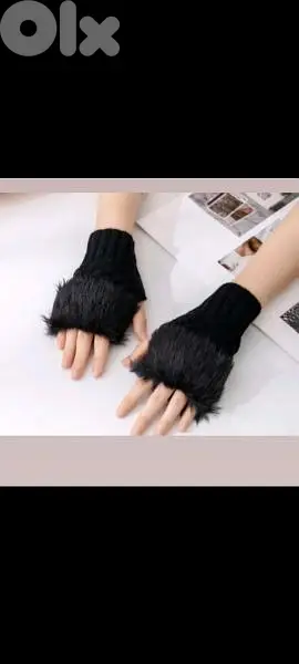 high quality wool fingerless gloves 10$