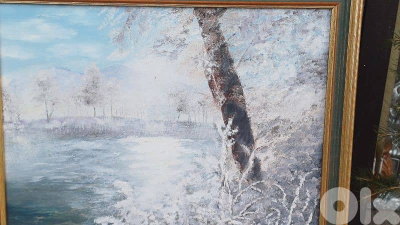 لوحة رسم زيتي 3