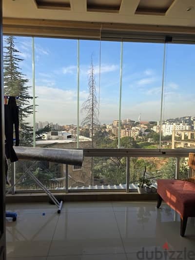 Furnished apartment with greenery views in Bsalim. Furnished apartment with greenery views in Bsalim.