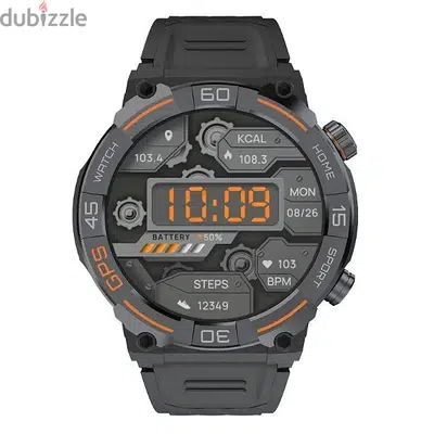 GPS Smart Watch Bluetooth Call Outdoor Sports Watch with Ring Compass