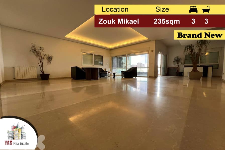 Zouk Mikael 235m2 | Brand New | Panoramic View | EH 0