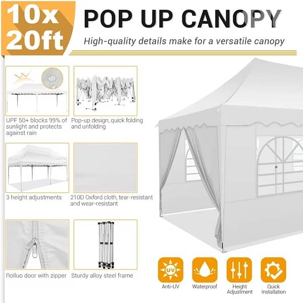 pop up canopy 3x6 4